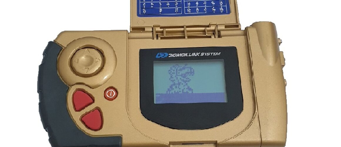 Bandai Digimon D-terminal Japan Gold Used 2 (1)