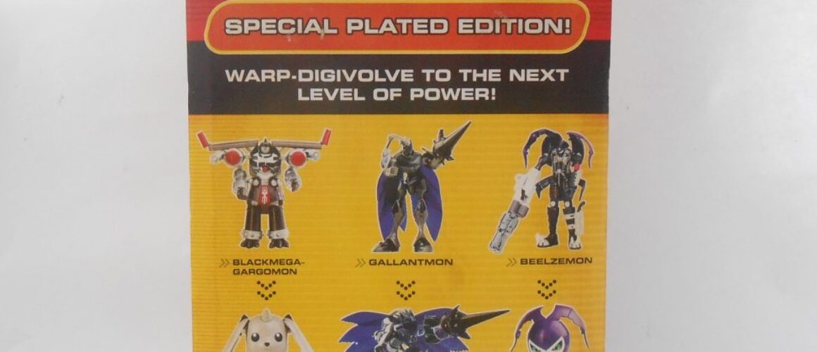 Digimon Black MegaGargomon Terriermon Warp-Digivolving Figure (6)