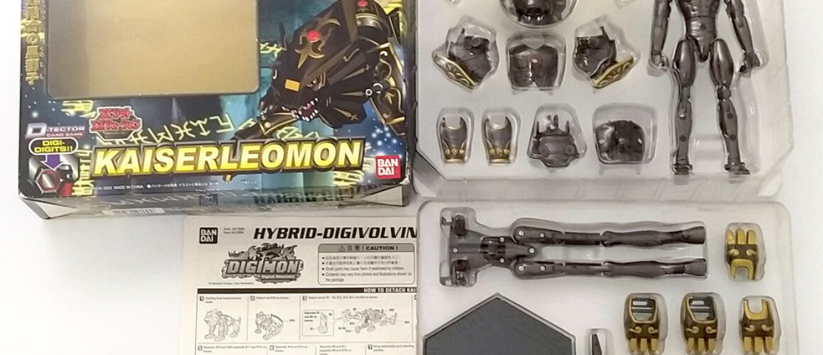 Bandai Digimon Spirit Evolution KaiserLeomon Loweemon Digivolving Figures (3)
