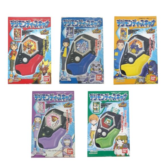 Digimon Frontier D-Scanner Ramune Candy Toys Set (1)
