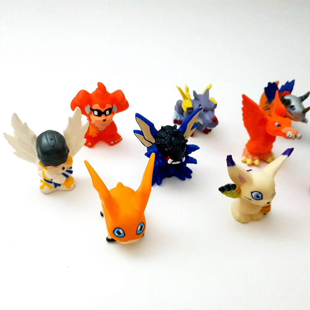 Digimon Mini Figures Set of 11 Digimon Adventure (4) | Digivicemon