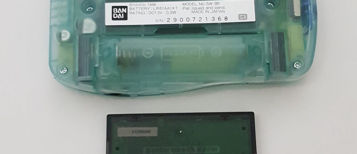 Wonderswan Digimon Clear Limited Edition BIB 1 (7)