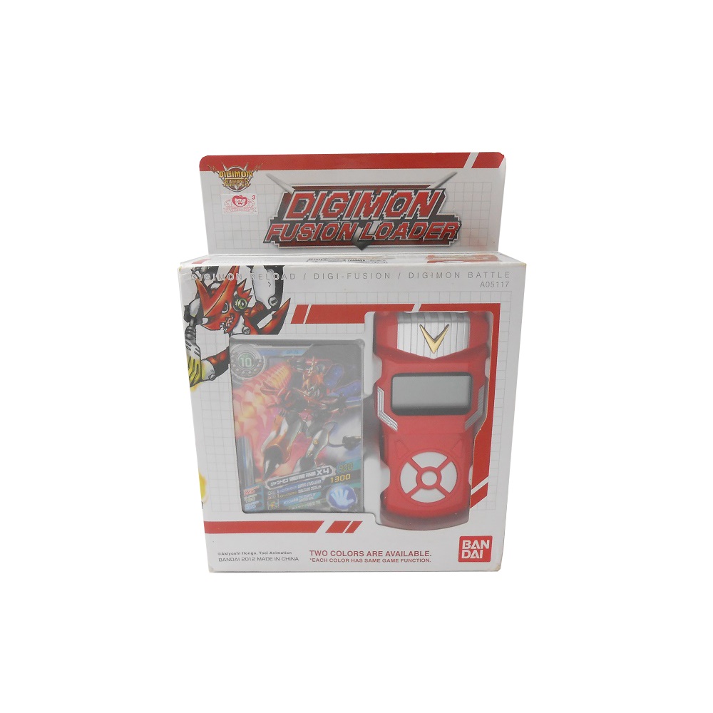 The Digimon Fusion Loader is a toy line for the Digimon Xros Wars franchise...