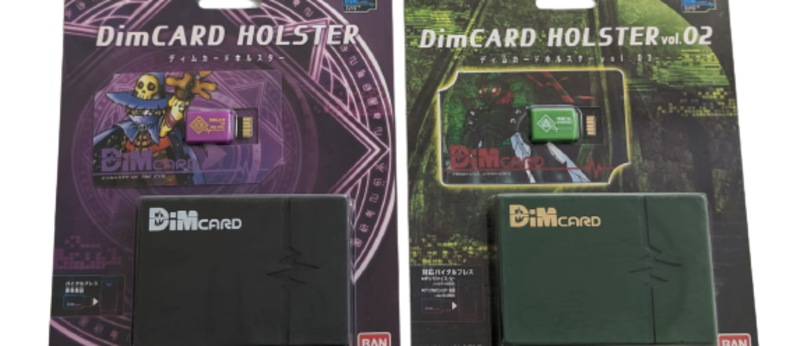 Digimon DimCard HOLSTER Set New 1
